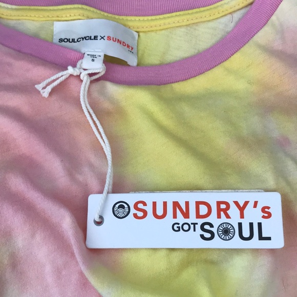 Sundry x SoulCycle Tiedye Trapeze Tank - Picture 4 of 5